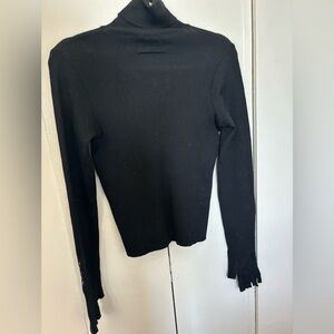 Vintage Jean Paul Guiltier wool turtleneck with hand gloves.